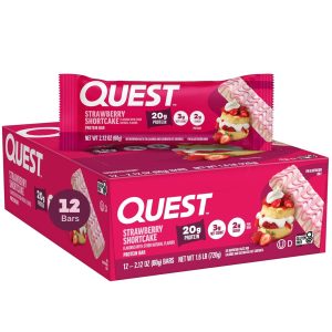 Quest Protein Bars - 12 Bars, Peppermint Bark (Seasonal)